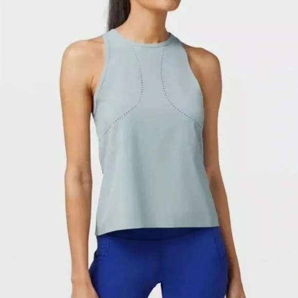 Lululemon Women's Find Your Pace Tank Blue Cast Breathable - Picture 7 of 8